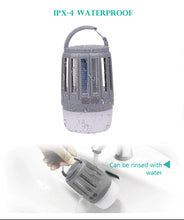 Load image into Gallery viewer, IP67 Waterproof USB Charging Mosquito Killer Trap LED Night Light Lamp Bug Insect Lights Killing