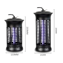 Load image into Gallery viewer, Bug Zapper Pest Bug Killer 4W 6W led mosquito killer lamp EU or US AC100-240V Night Light UV purple