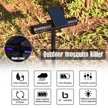 Load image into Gallery viewer, USB Solar Mosquito Light Killer Lamp Repellent IP65 Insect Trap