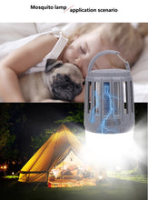 Load image into Gallery viewer, IP67 Waterproof USB Charging Mosquito Killer Trap LED Night Light Lamp Bug Insect Lights Killing