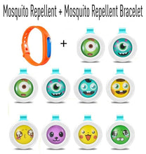 Load image into Gallery viewer, 10 Pack Random Color Mosquito Repellent Button Safe for Infants  for Baby Child Pregnant