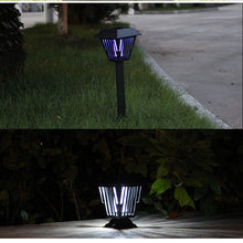 Load image into Gallery viewer, Solar UV Mosquito Killer Lamp Multi purpose Garden Lawn Light Insects Flying Zapper Trap Catcher Repellents
