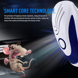 Electronic Ultrasonic Rat Mouse Repellent Ultrasonic Pest Repeller Reject Control Ant Bugs