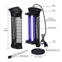 Load image into Gallery viewer, Bug Zapper Pest Bug Killer 4W 6W led mosquito killer lamp EU or US AC100-240V Night Light UV purple
