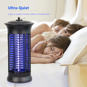 Bug Zapper Pest Bug Killer 4W 6W led mosquito killer lamp EU or US AC100-240V Night Light UV purple