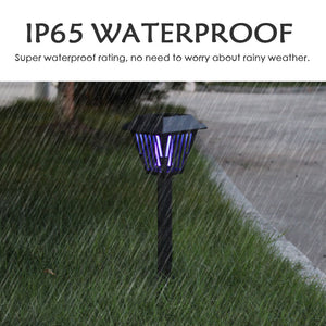 Solar UV Mosquito Killer Lamp Multi purpose Garden Lawn Light Insects Flying Zapper Trap Catcher Repellents