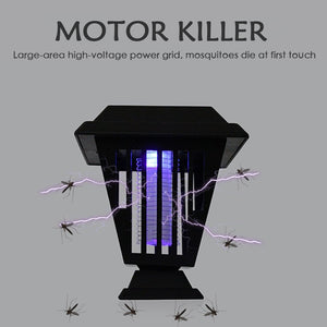 Solar UV Mosquito Killer Lamp Multi purpose Garden Lawn Light Insects Flying Zapper Trap Catcher Repellents